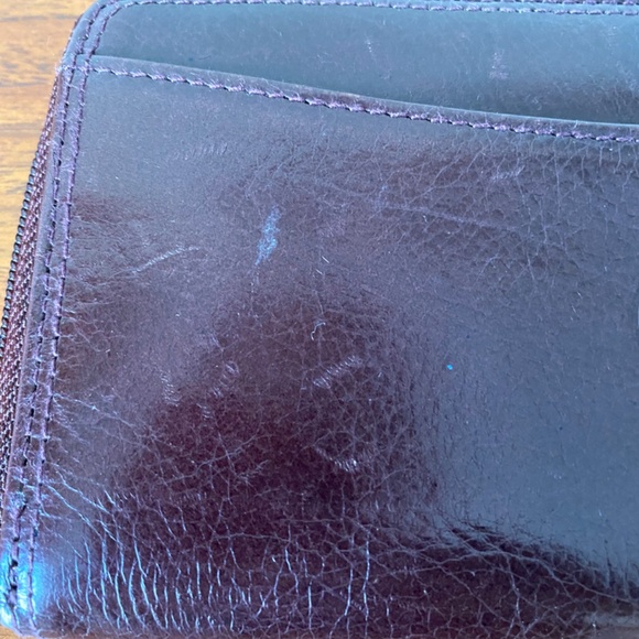 Vintage Club Rochelier 90s ZIp Leather Clutch Wallet - Picture 8 of 8